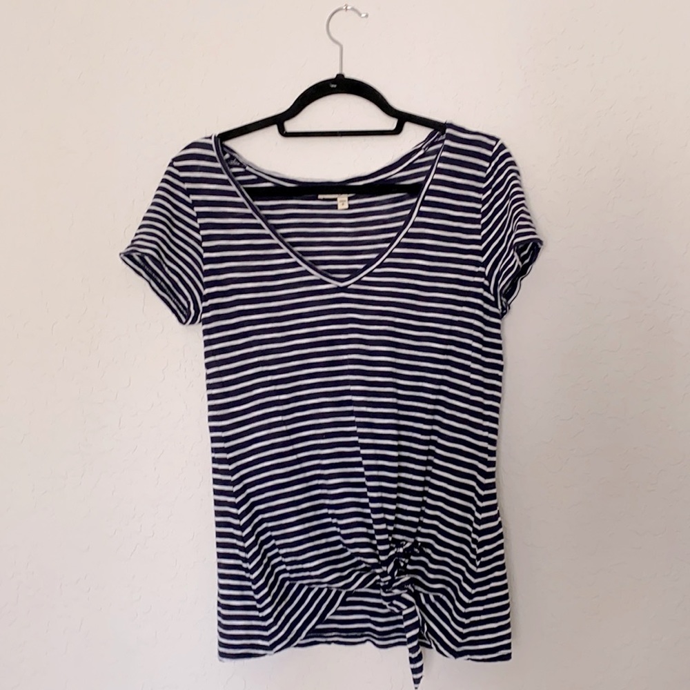 Express Tie Front Tee